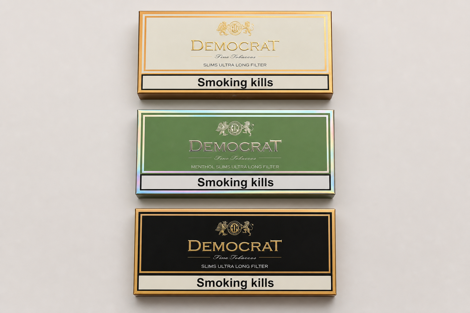 Hard-pack carton samples